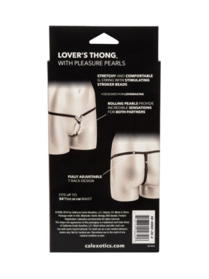 lover's thong with pleasure pearls lover's thong with pleasure pearls