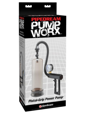 pump worx pistol grip power pump black
