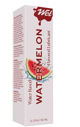 wet flavored juicy watermelon 3.1oz
