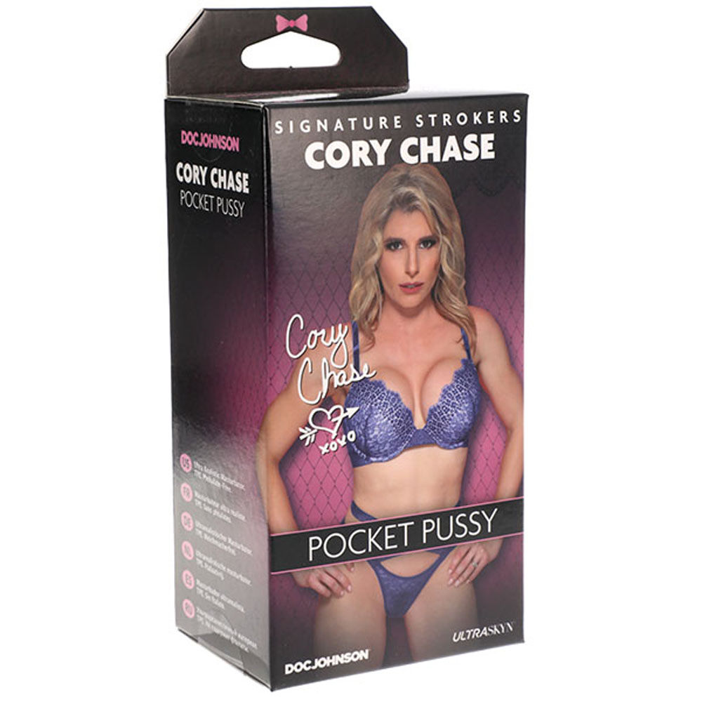 signature strokers cory chase ultraskyn pocket pussy