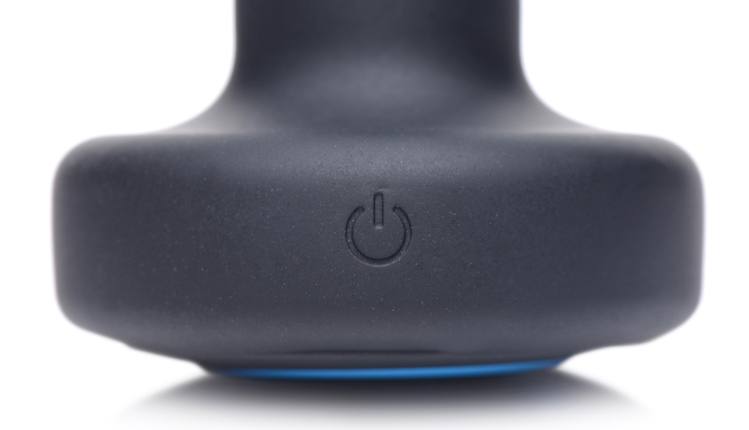 e stim and vibrating anal plug black