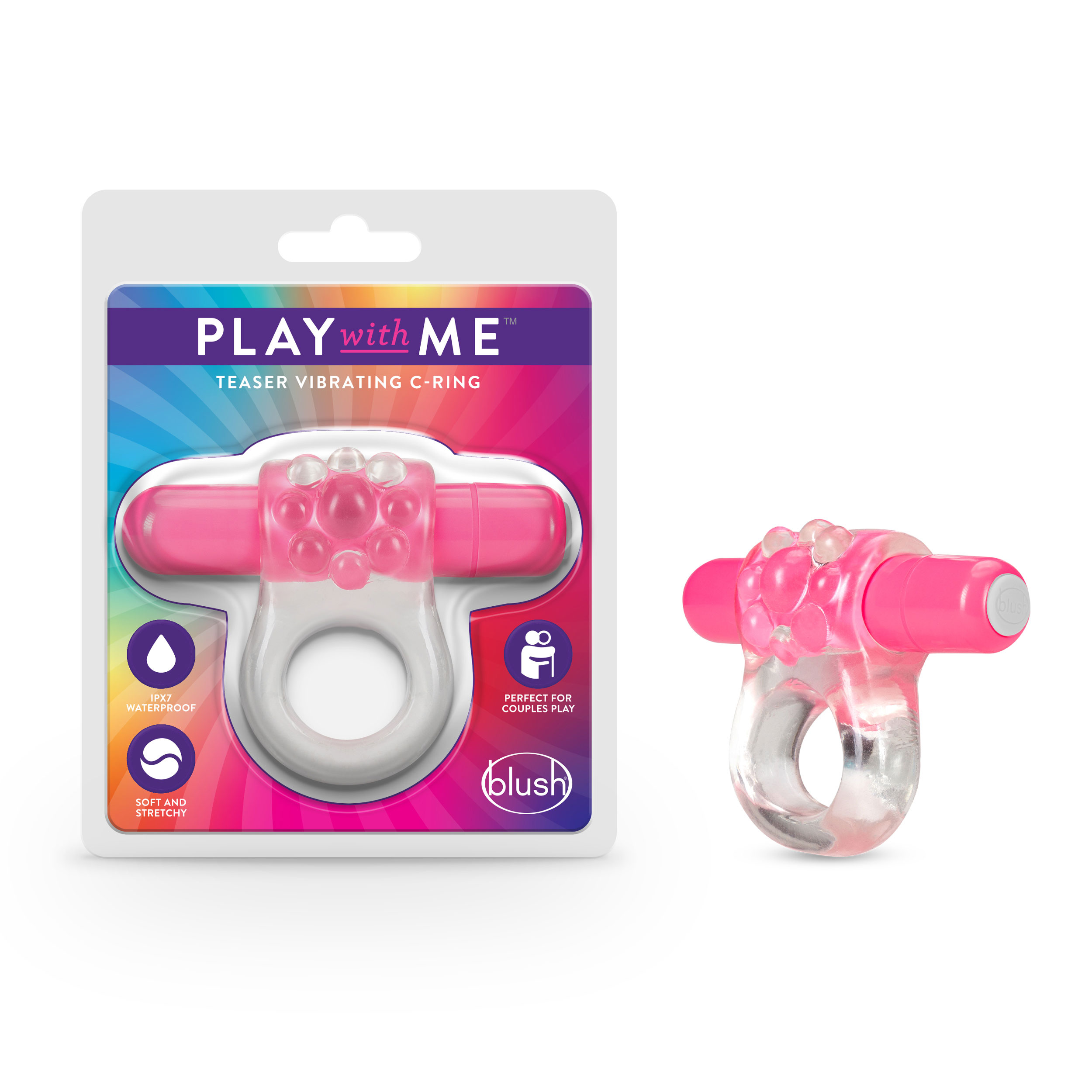 play with me teaser vibrating c ring pink play with me teaser vibrating c ring pink