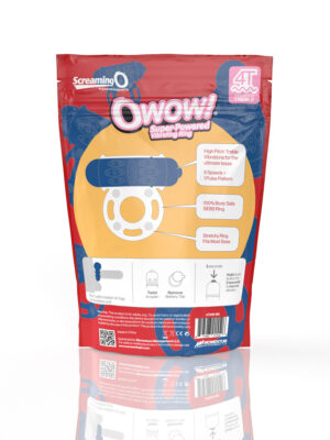 screaming o 4t owow super powered vibrating ring blueberry