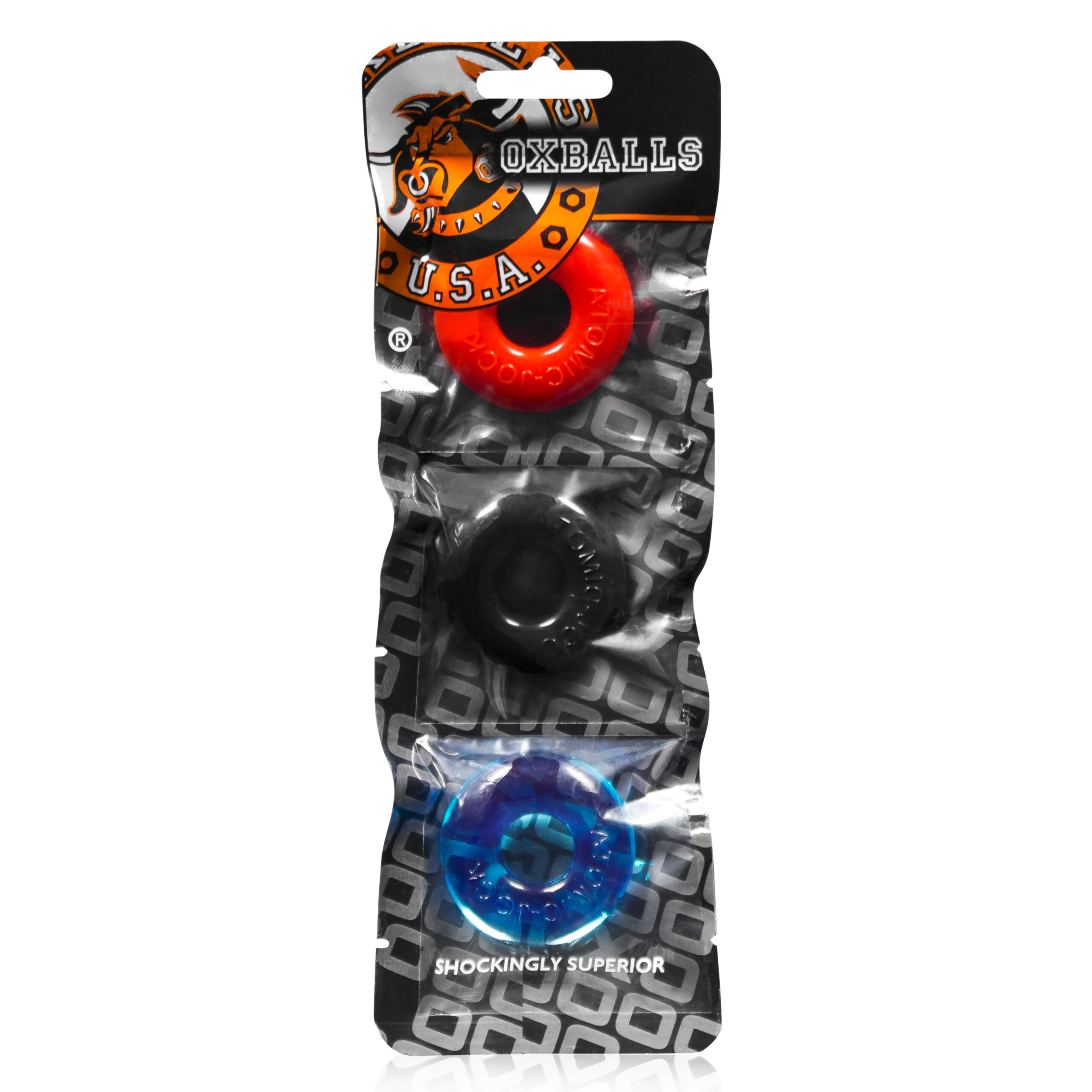 ringer cockring 3 pack small multicolor ringer cockring 3 pack small multicolor