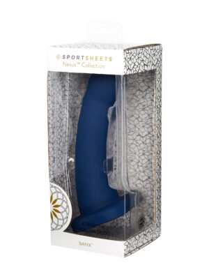 nexus collection banx 8 inch silicone dildo navy nexus collection banx 8 inch silicone dildo navy