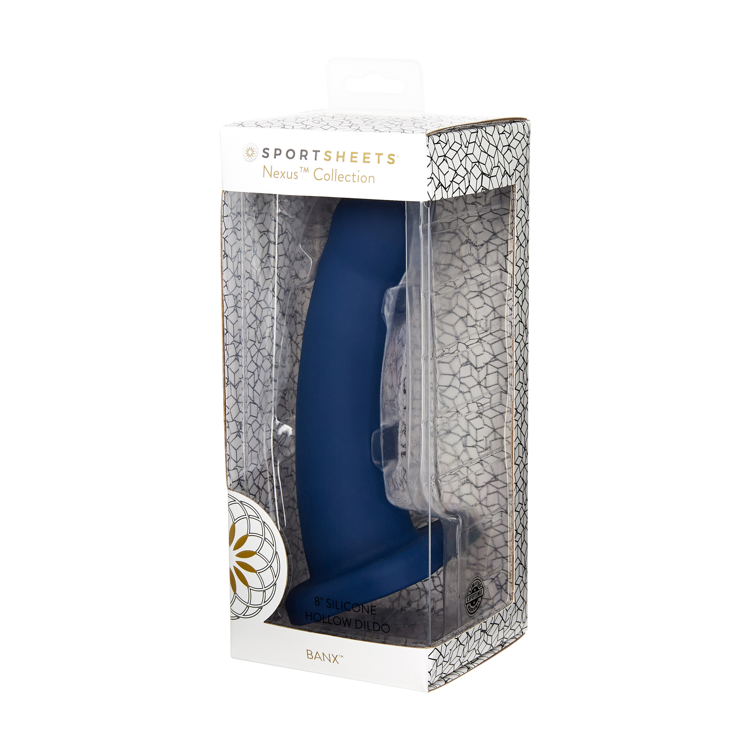 nexus collection banx 8 inch silicone dildo navy nexus collection banx 8 inch silicone dildo navy