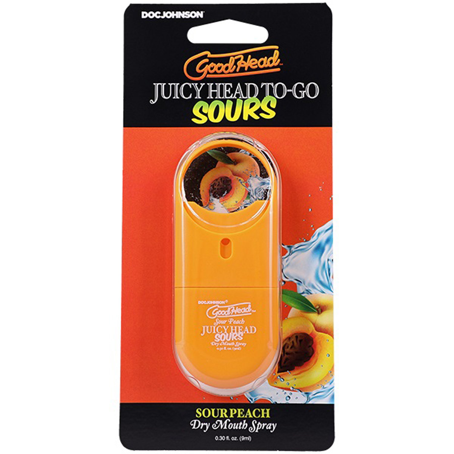 goodhead juicyhead dry mouth spray to go sour peach .30 oz goodhead juicyhead dry mouth spray to go sour peach .30 oz