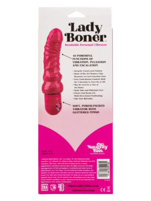 naughty bits lady boner bendable personal vibrator naughty bits lady boner bendable personal vibrator