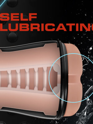 coverboy cowboy self lubricating stroker beige