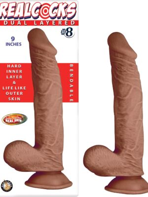 realcocks dual layered #8 brown