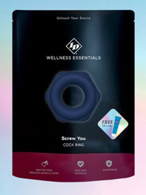 screw you cock ring blue