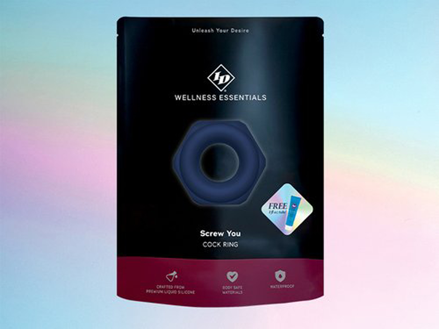 screw you cock ring blue