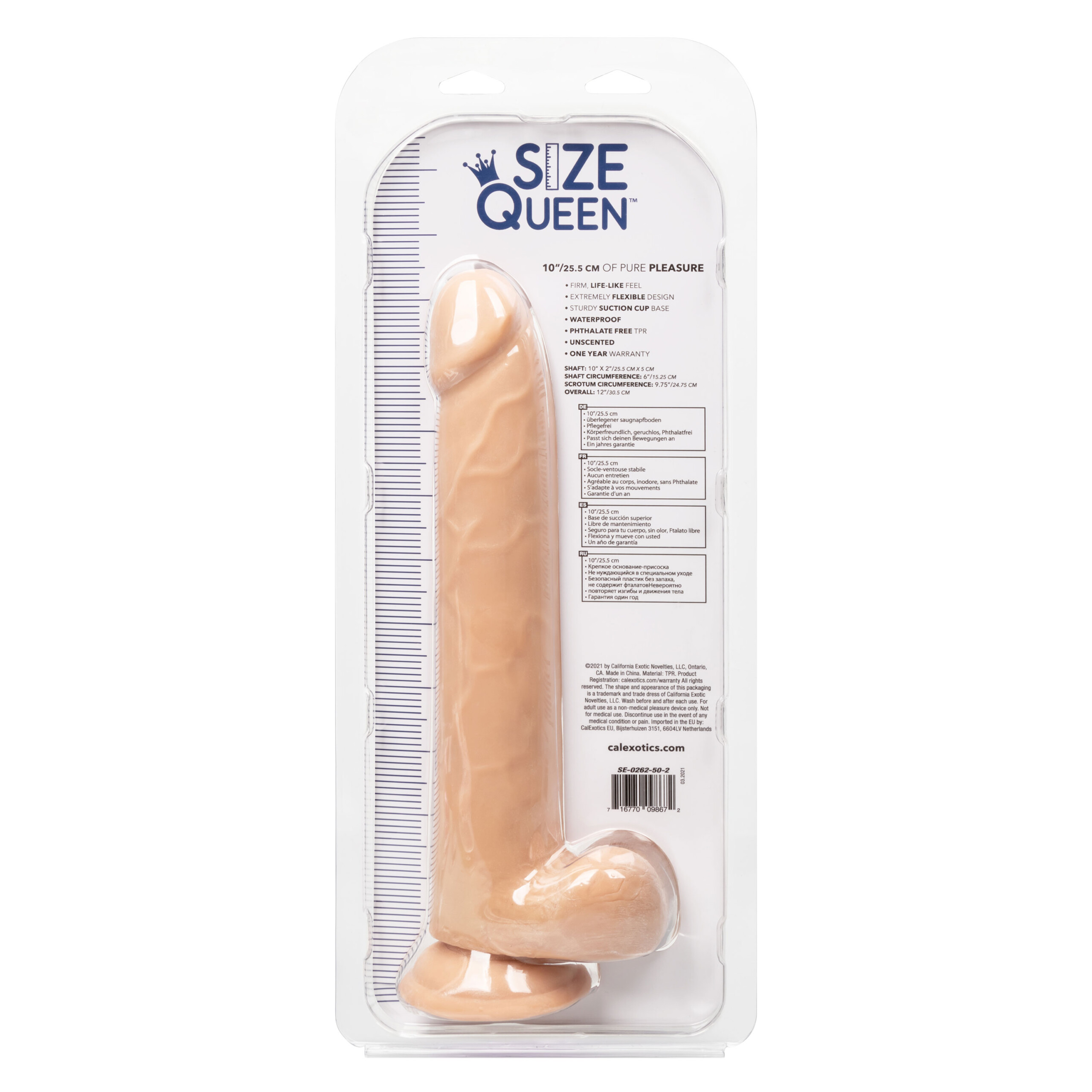 size queen 10 inch/25.5 cm ivory size queen 10 inch/25.5 cm ivory