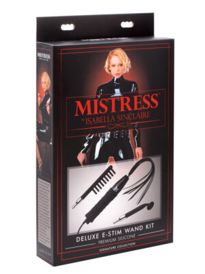 deluxe silicone e stim wand kit
