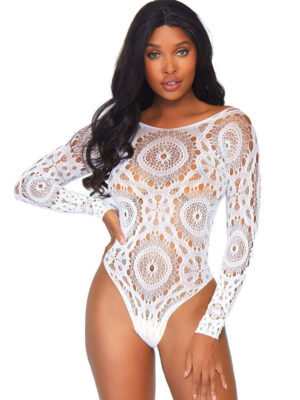 thong back teddy white m/l
