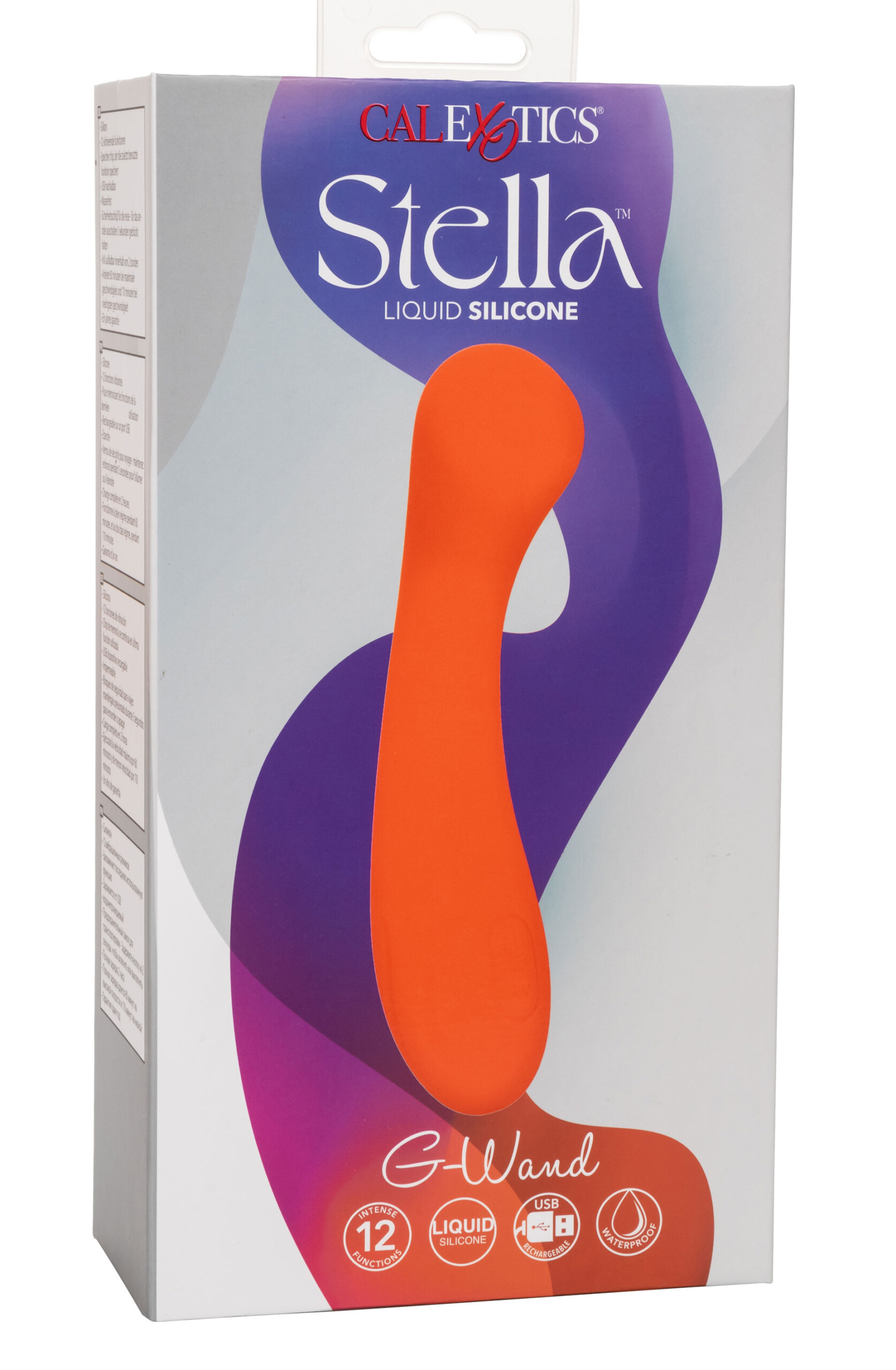 stella liquid silicone g wand orange