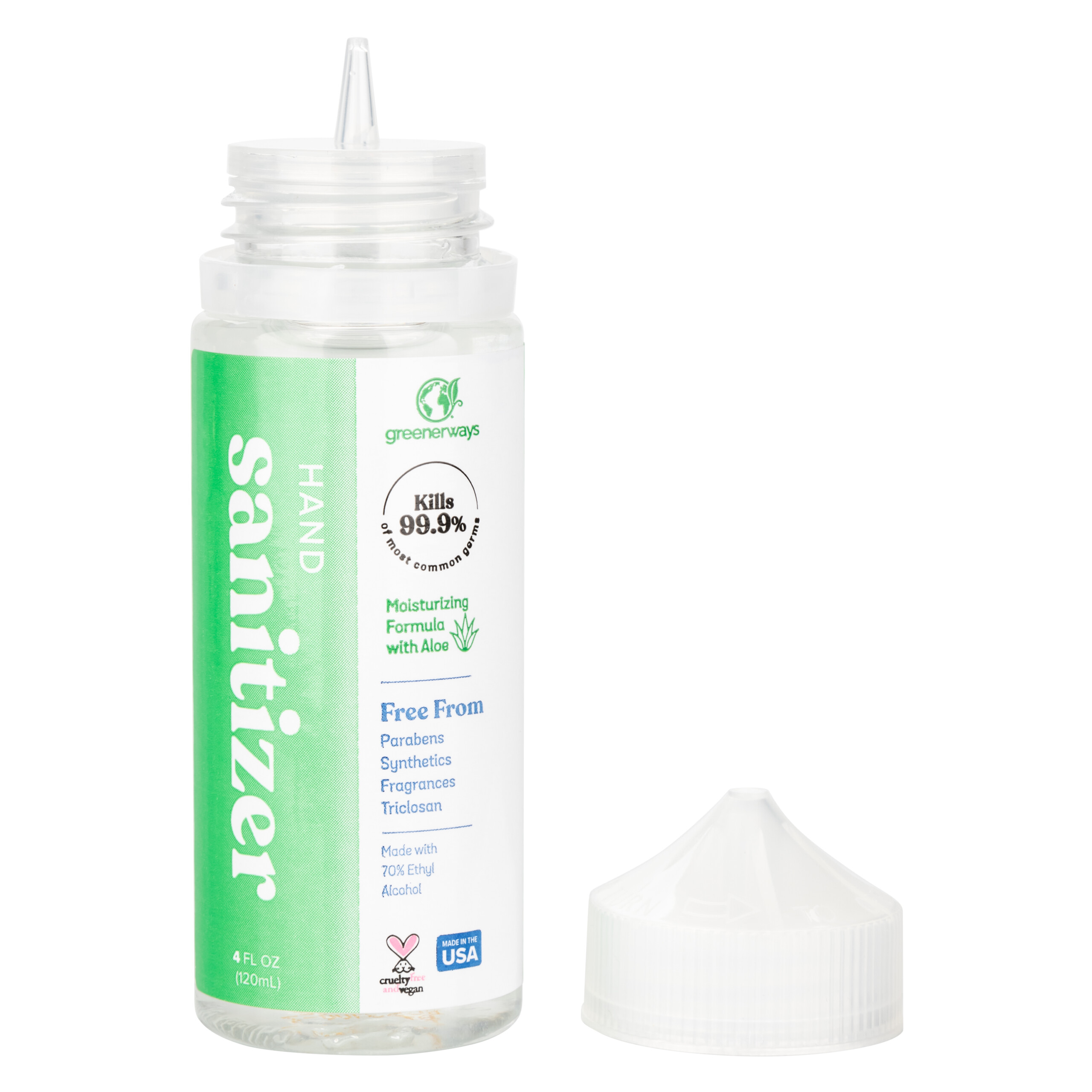 hand santizer 4 fl. oz./ 120 ml
