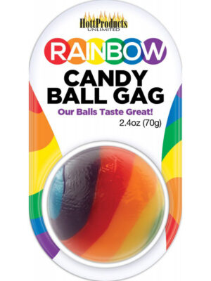 rainbow candy ball gag