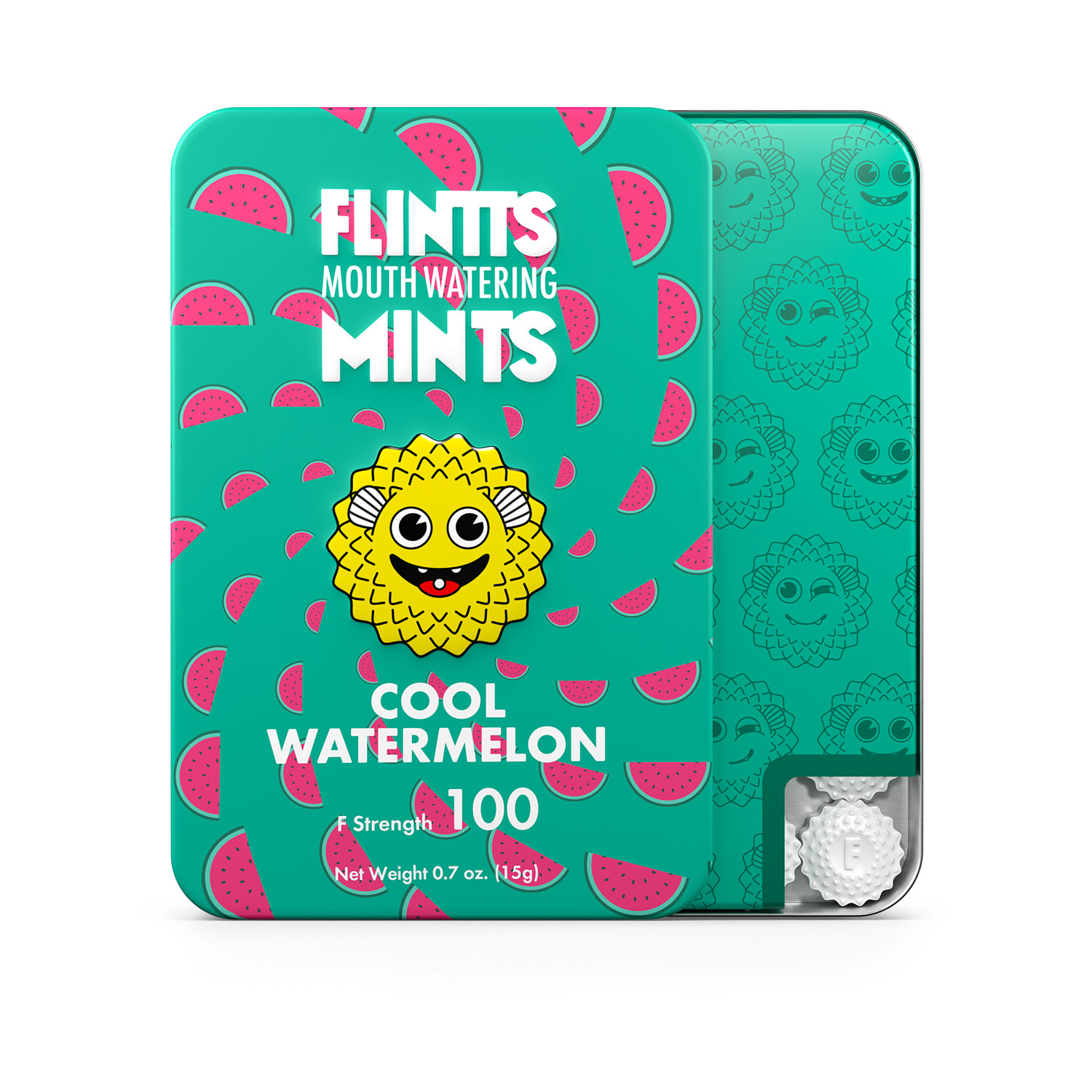 flintts mouth mints cool watermelon f strength 100