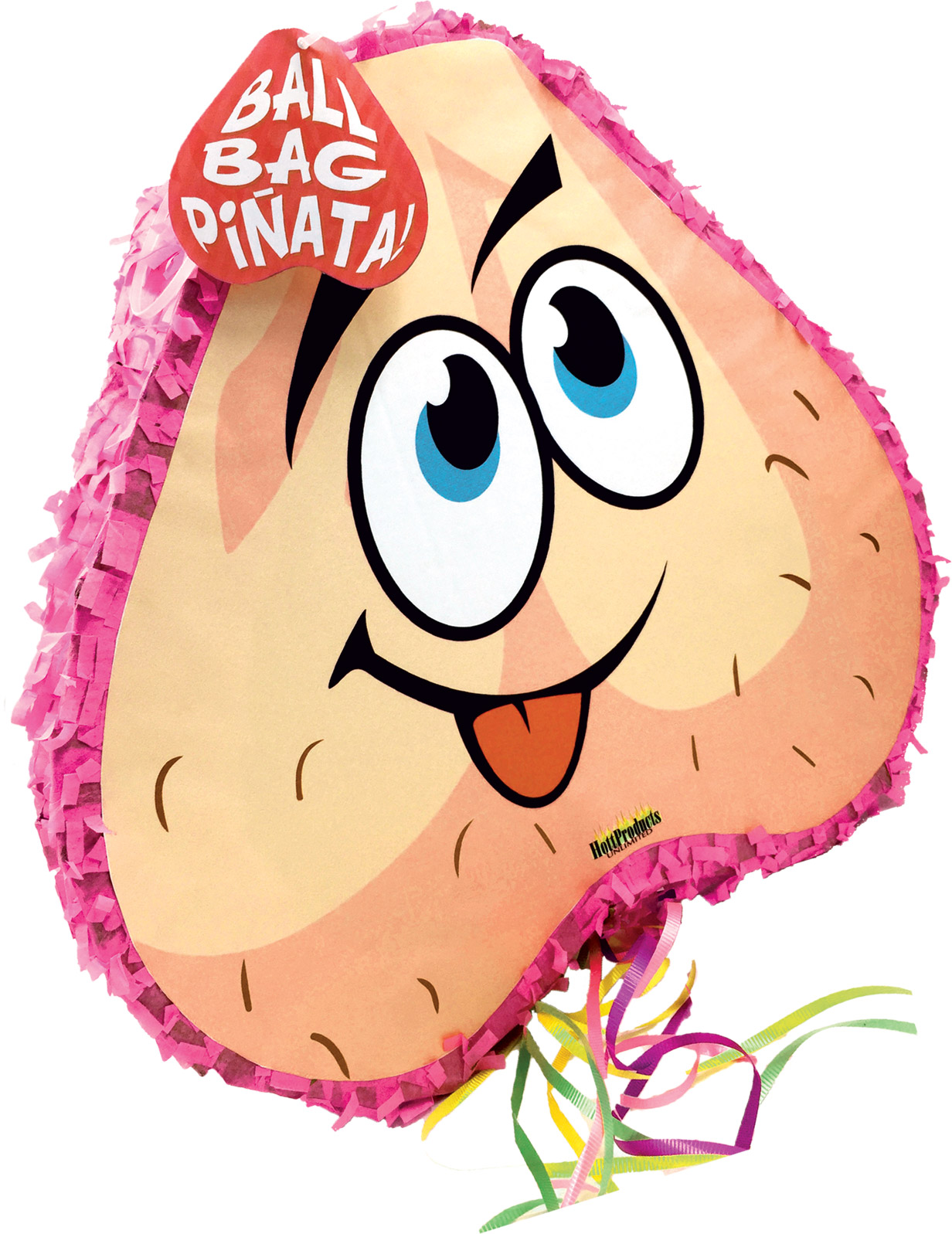 bachelorette ball bag pinata