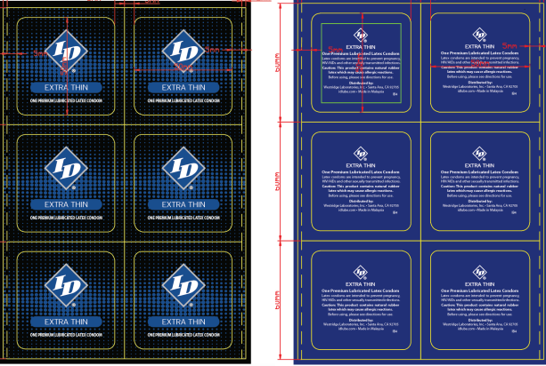 id extra thin condom jar 144 pieces