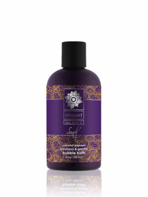sliquid soak bubble bath coconut papaya
