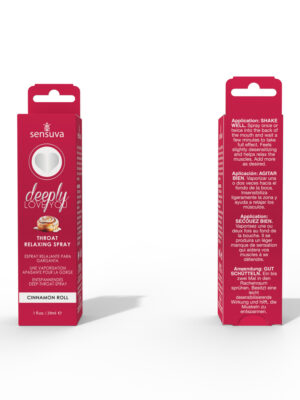 deeply love you throat relaxing spray cinnamon roll 1 fl. oz. deeply love you throat relaxing spray cinnamon roll 1 fl. oz.
