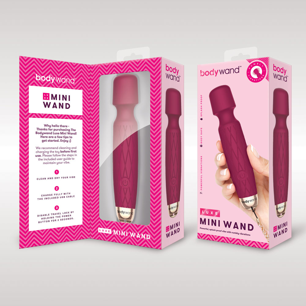 bodywand luxe mini wand pink