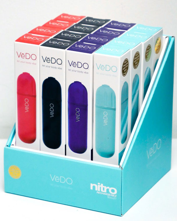 nitro rechargeable bullet 16pc assorted display nitro rechargeable bullet 16pc assorted display