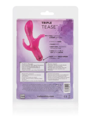 triple tease vibe pink triple tease vibe pink