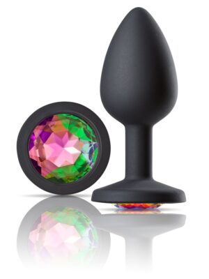 cloud 9 novelties gems jeweled silicone anal plug small