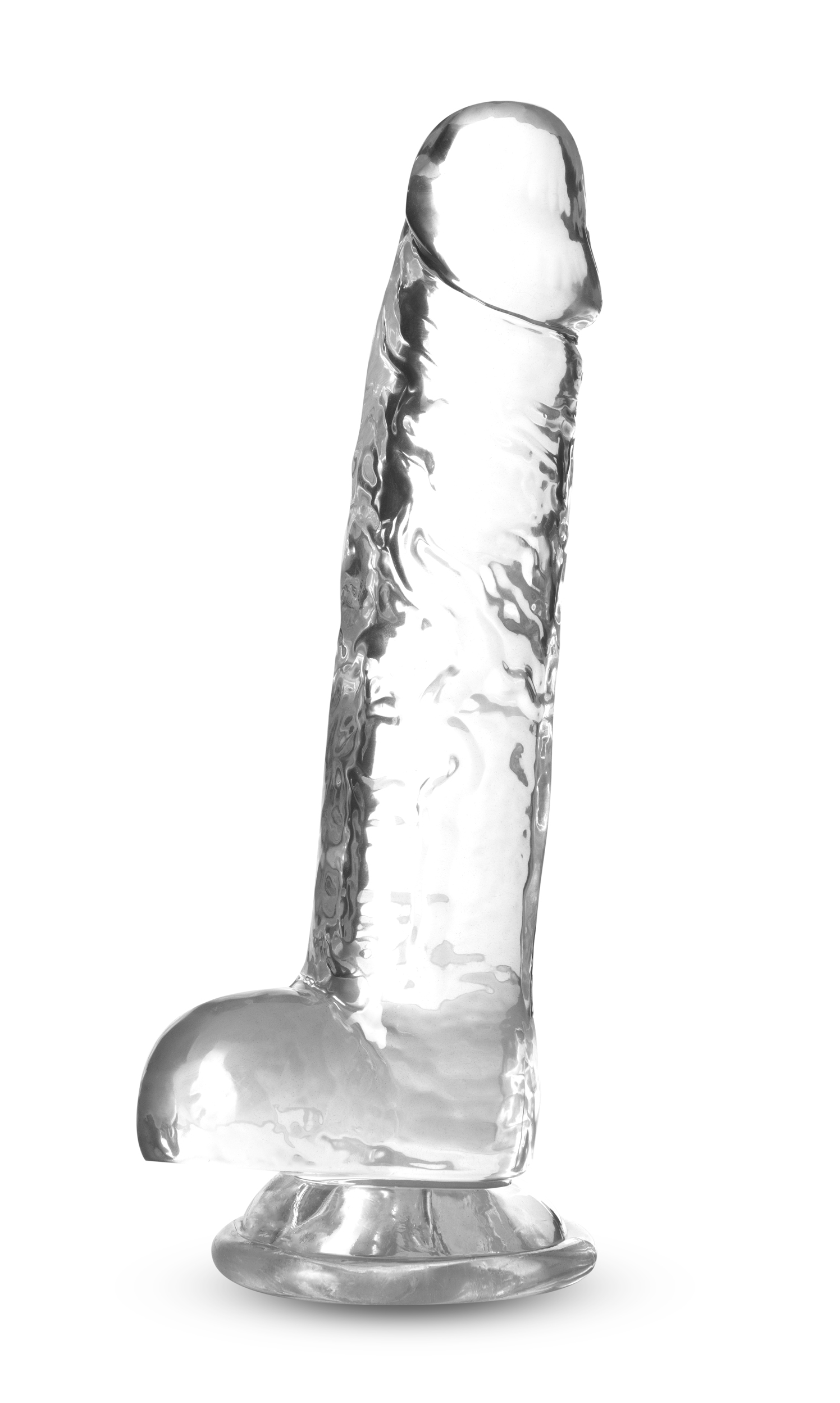 naturally yours 7 inch crystalline dildo diamond