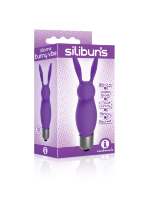 the 9's silibuns silicone bunny bullet purple the 9's silibuns silicone bunny bullet purple