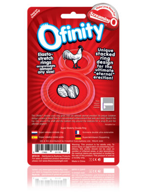 ofinity double ring red