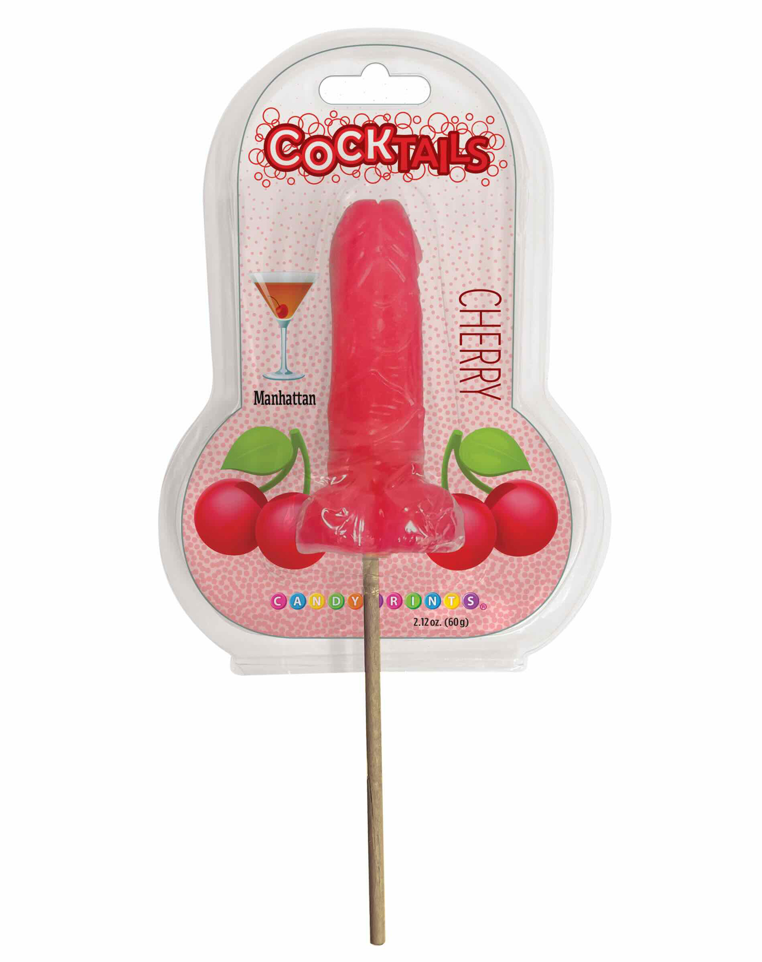 cocktail suckers cherry