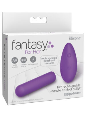 fantasy for her her rechargeable remote control bullet purple fantasy for her her rechargeable remote control bullet purple