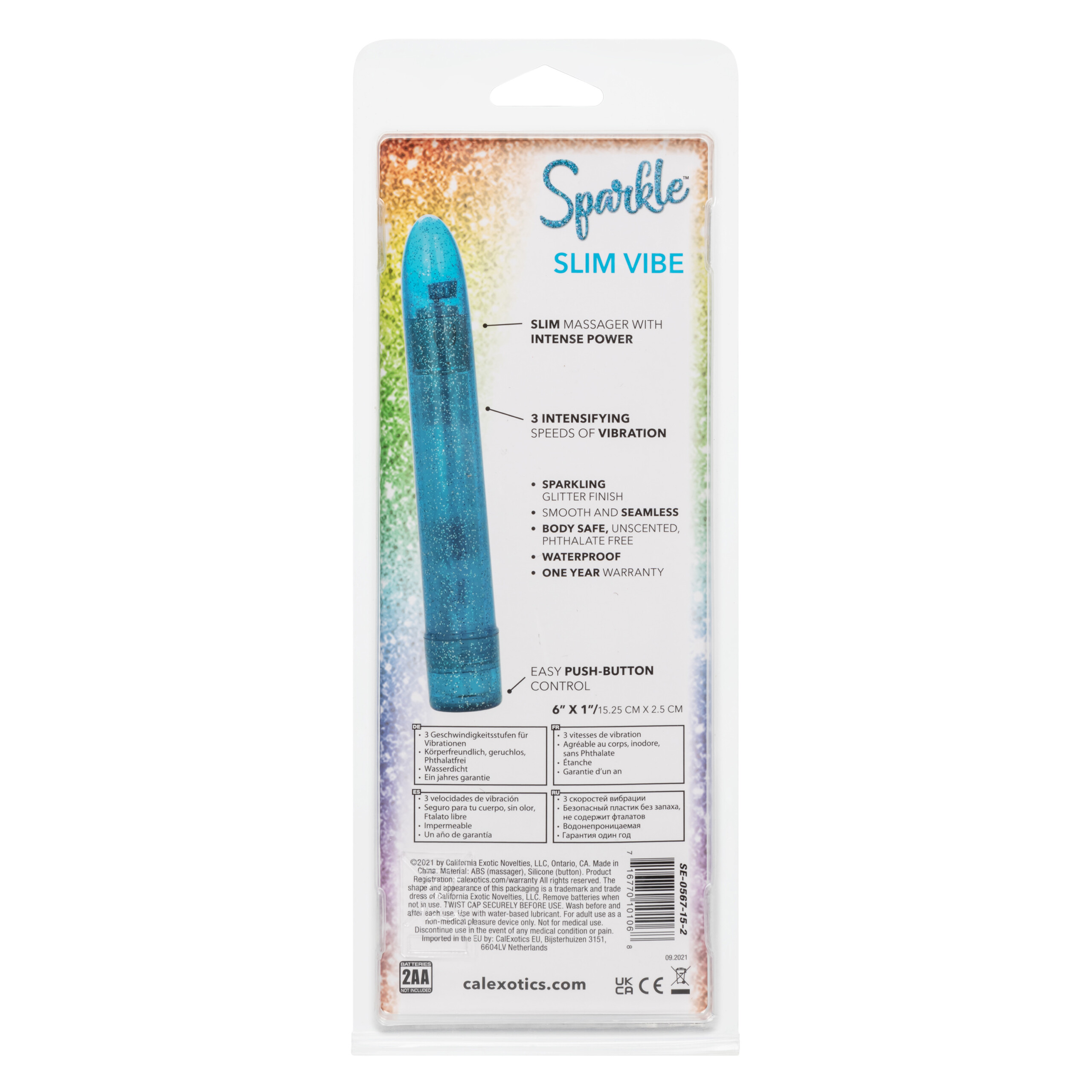 sparkle slim vibe blue