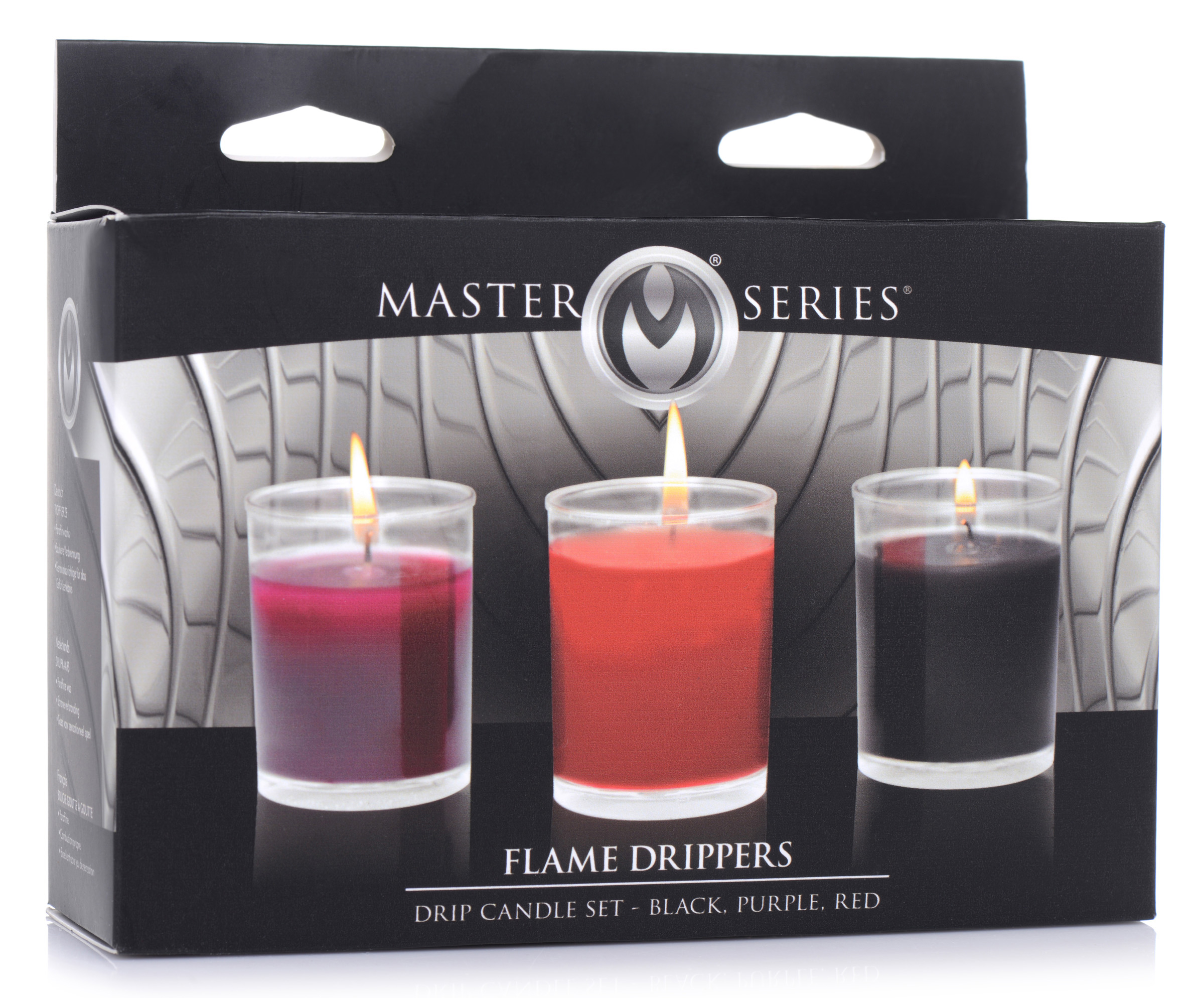 flame drippers candle set designed for wax play