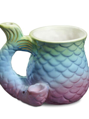 mermaid tail mug roast and toast