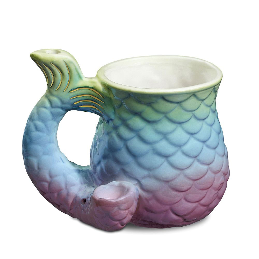 mermaid tail mug roast and toast