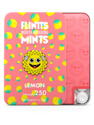 flintts mouth watering mints lemon f strength 250 flintts mouth watering mints lemon f strength 250