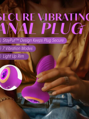 oh my gem charm plug amethyst purple