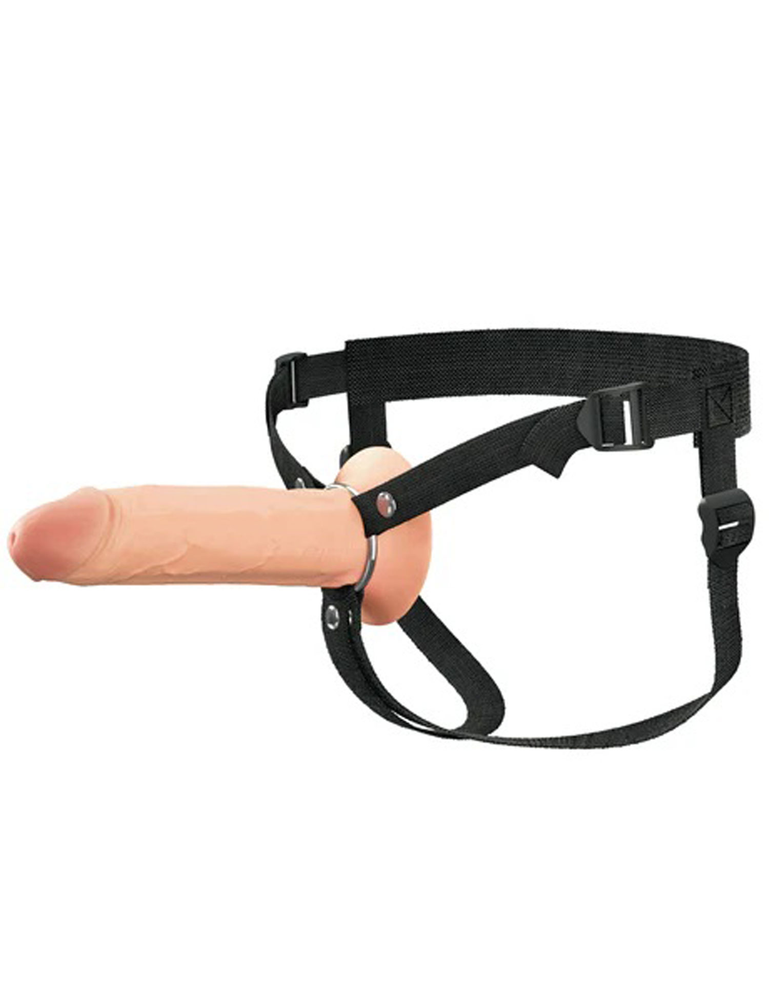 fantasy x tensions elite 8" silicone hollow strap dual density light fantasy x tensions elite 8" silicone hollow strap dual density light
