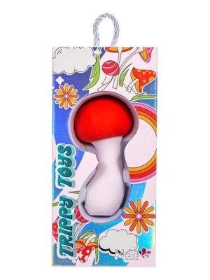 shroomie rechargeble mushroom vibrator red