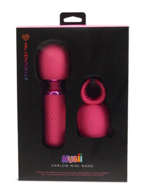 nu sensuelle nubii harlow mini wand pink nu sensuelle nubii harlow mini wand pink