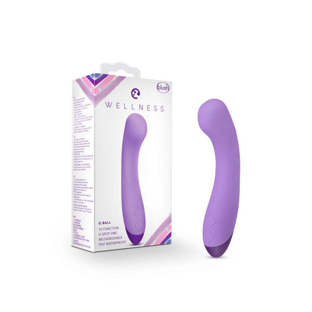 wellness g ball vibrator purple