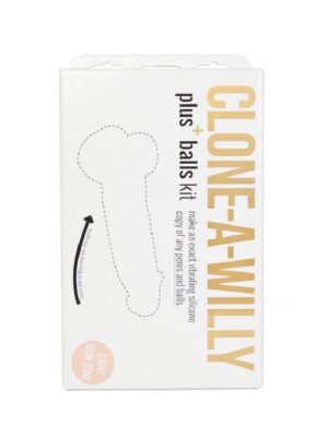 clone a willy plus balls kit light skin tone clone a willy plus balls kit light skin tone