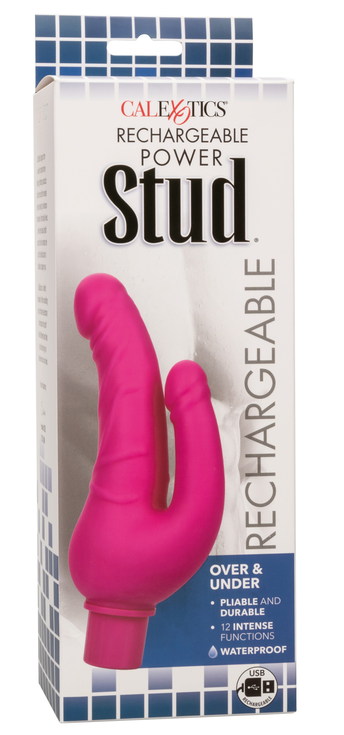 rechargeable power stud over and under pink