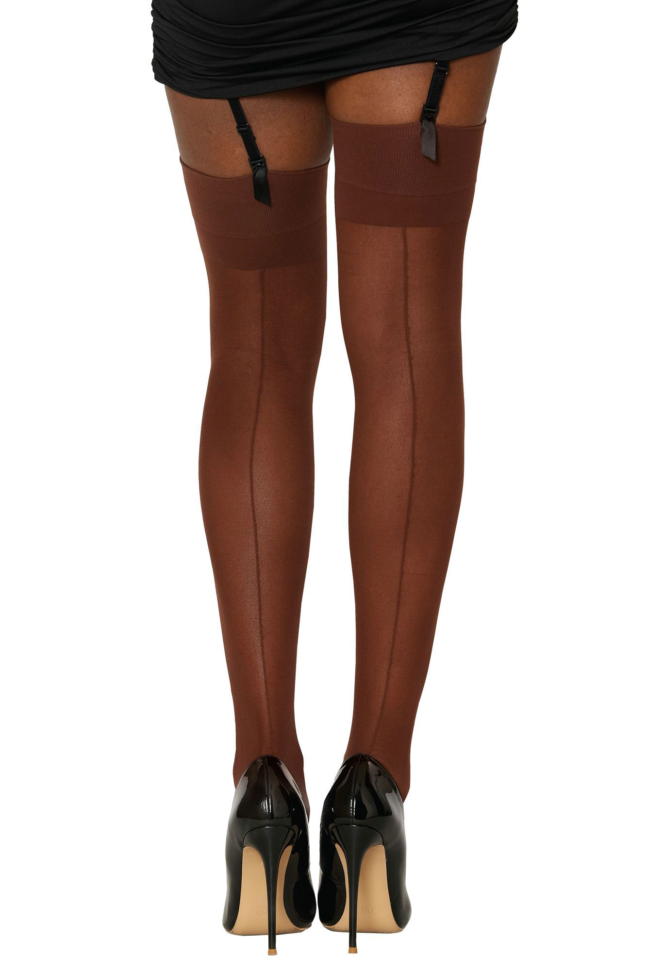 seam back thigh high one size espresso seam back thigh high one size espresso