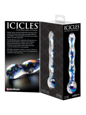 icicles no. 8 clear / blue icicles no. 8 clear / blue